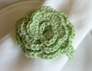 Anillo para servilletas de ganchillo, de refractex, hecho en la India, calidad, bajo precio - Product Image 2