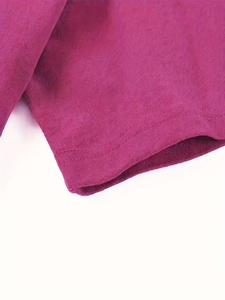 T-shirt court décontracté moderne pour femme, léger, doux et confortable, idéal pour un style quotidien estival - Product Image 5