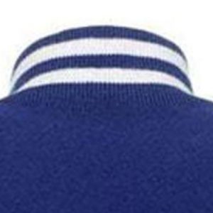 2025 descente bleu Baseball Varsity vestes avec couleurs personnalisées et Logos Letterman chaud Varsity veste pour unisexe - Product Image 4