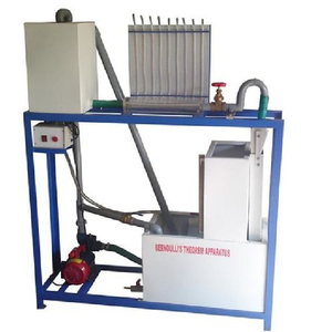 Aditya Scientific Instruments Bernoulli's Apparatus 1-Year Warranty Fluid <strong>Mechanics</strong> <strong>Lab</strong> <strong>Testing</strong> Equipment - Product Image 1