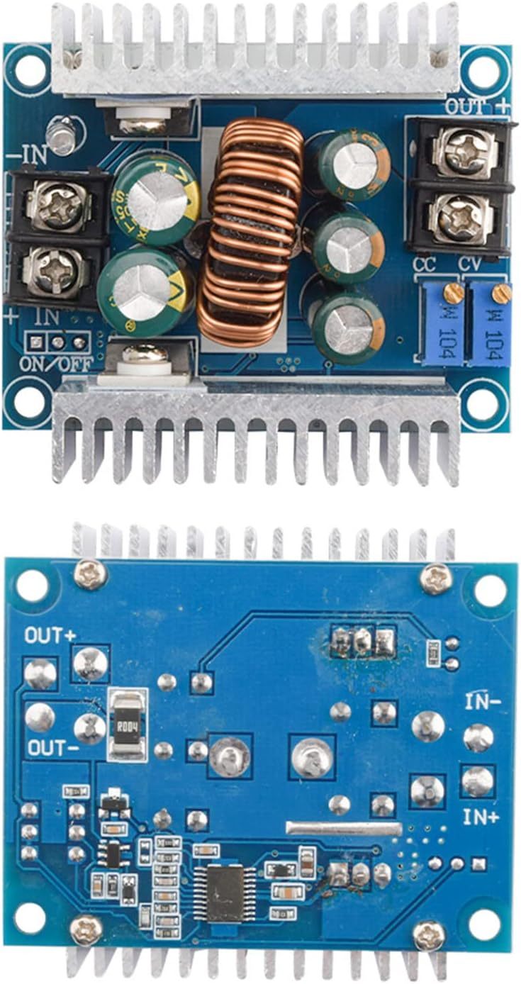 Convertitore DC-DC Step-down 300W 20A, Ingresso 6-40V Uscita 1.2-36V Regolabile