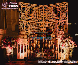 Decorative Laser Cut <b>Frames</b> for Reception Stage Muslim Walima Stage Laser Cut <b>Frames</b> Setup Laser Cut White Arch <b>Weddings</b> Irland - Product Image 3