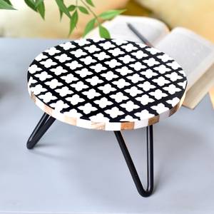 Support à gâteau rond en bois royal avec métal de haute qualité pour la maison et le restaurant - Product Image 1