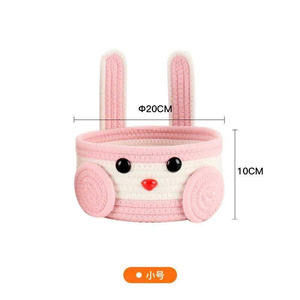 Cesta de almacenamiento de cocina colorida con algodón para pan o caja de regalo, accesorios de cocina multifuncionales - Product Image 6