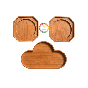 ถาดเสิร์ฟจากวัสดุธรรมชาติ-ถาดไม้-อุปกรณ์ไม้ส่งออก - Product Image 1