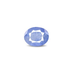 Saphir bleu - 3,83 carats, pierre précieuse naturelle facettée, couleur bleu royal, pierre précieuse en vrac, taille 10 mm, hauteur 8 mm, traitée thermiquement - Product Image 1