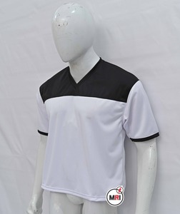 100% coton T-shirt personnalisé col en v à manches courtes haute qualité panneau personnalisé t-shirts pour hommes respirant hommes T-Shirt - Product Image 1