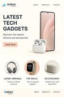 Gadget Servicios de diseño de sitios web Expertos web profesionales que ofrecen soluciones de tienda en línea de comercio electrónico asequibles y funcionales