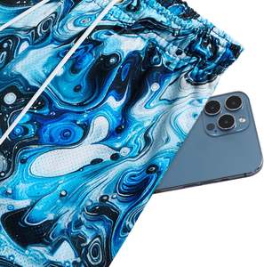 Pantalones cortos de malla, venta al por mayor, logotipo personalizado, ropa deportiva de secado rápido, pantalones cortos de malla para hombres, entrenamiento de gimnasia, pantalones cortos de malla de moda de Pakistán - Product Image 2