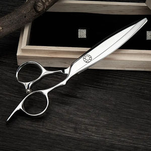 Tijeras de corte de pelo de peluquero profesional al por mayor hoja afilada con mango de acero inoxidable japonés 440C de alta calidad para uso en belleza - Product Image 3