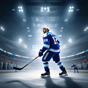 Conjunto de camisetas de hockey sobre hielo para hombre con sublimación personalizada OEM, ropa deportiva, camisetas de hockey de entrenamiento, estilo personalizable - Product Image 2