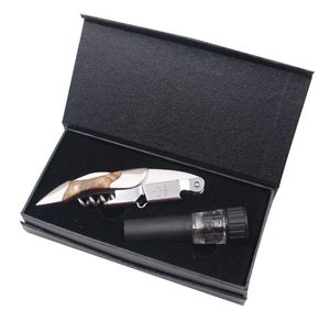 LOVIN Eco-Friendly <b>Wine</b> <b>Gift</b> <b>Set</b> with Corkscrew & Bottle Opener PU Material Patented Design - Product Image 4