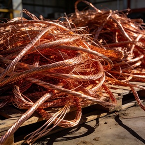 Chatarra de Cable de Cobre, Cables de Cobre Desnudos Limpios y Brillantes, Material de Alta Pureza para la Industria y la Exportación - Product Image 3