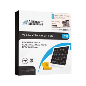 แผงโซลาร์เซลล์ YS Solar 425W แบบ Half Cell BIPV โมโนคริสตัลไลน์ HJT PERC ได้รับการรับรองมาตรฐาน TUV - Product Image 2