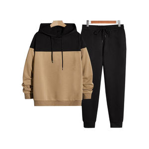 Nuevo Chándal Unisex de Alta Calidad de Dos Tonos de Secado Rápido para Hombre, Ropa Deportiva Urbana con Capucha, Conjuntos Deportivos para Hombre - Product Image 3