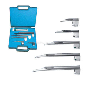 Set de Laringoscopio de Fibra Óptica Miller con 5 Hojas Rectas, Equipo de Diagnóstico Veterinario, CE ISO, Venta al Por Mayor - Product Image 3