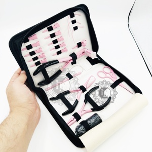 Kit d'outils d'extension de cheveux de qualité supérieure de haute qualité, entièrement personnalisé, ruban micro liens, marque privée durable, meilleure offre de prix - Product Image 3