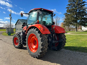 2018 <b>Used</b> Kubota M7-131 Tractor <b>electronic</b> hitch control tractor - Product Image 5