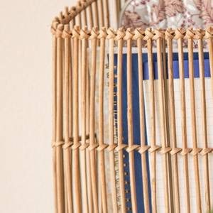 Panier mural en rotin Offre Spéciale naturel tissé suspendu décoration murale Boho panier en osier fait à la main rangement décoratif pour la maison salon - Product Image 2