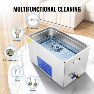 Nettoyeur à ultrasons professionnel VEVOR 30L avec minuterie numérique et chauffage, en acier inoxydable, pour bijoux industriels - Product Image 5