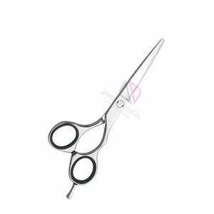 High Quality Stainless Steel Right-Handed Hair Cutting <b>Scissors</b> | Fancy Handle Barber Shears for Hair Beard & <b>Mustache</b> Grooming - Product Image 5