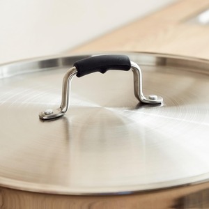 หม้อต้มสแตนเลสพร้อมฝาปิดหม้อสแตนเลสสตีลพรีเมียม | หม้อทำอาหารในครัวแบบงานหนัก | ผู้ผลิตเครื่องครัวสำหรับใช้ในโรงแรมและที่บ้าน - Product Image 5