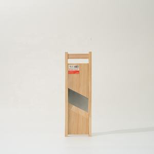 Mandoline professionnelle 5 mm avec protège-main breveté, <span class=keywords><strong>coupe</strong></span>-légumes en bois massif pour oignon et pomme de terre - Product Image 2