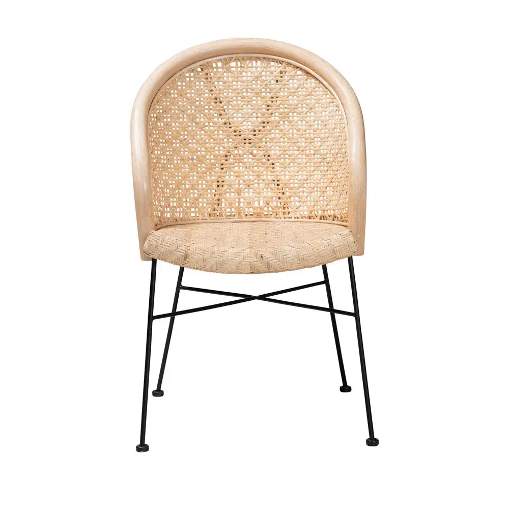 Meticulous Design Comfortable Rattan Dining Chair Natural Furniture Chair in Rattan Wholesaler Vietnam