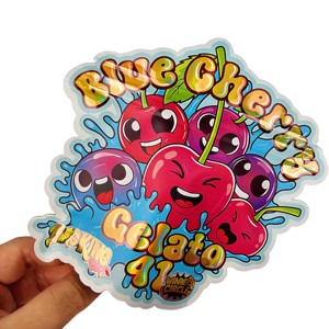 Customized Exotic Die Cut Mylar Bags with <b>Box</b> Set Irregular Special Shape Mylar Bag with <b>Box</b> - Product Image 5