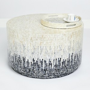 Tùy Chỉnh Kích Thước Mẹ Của Ngọc Trai Gỗ Bảng Xương khảm Bằng Gỗ Bên Bảng Phòng Ngủ Sang Trọng Trang Trí - Product Image 2