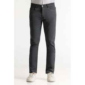 กางเกงยีนส์ทรงตรงสไตล์วินเทจ รุ่น Iron Gate Basic เอวกลาง ลำลอง พิมพ์ลายปะติดปะต่อ สีเดนิมฟอกสีอ่อนปานกลาง MNJNSSS24007-C - Product Image 1