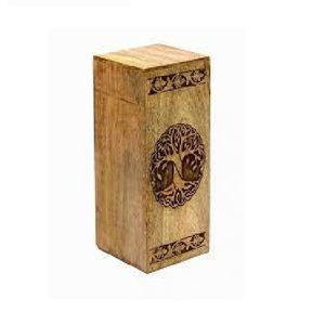 European Style Custom Finishing Wooden Cremation Urns Human Body <b>Ashes</b> <b>Keepsake</b> <b>for</b> Funeral Cremation Urns - Product Image 5