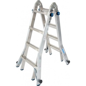 Scala Telescopica Articolata STABILO 4x4 Gradini Altezza di Lavoro 5 m - Product Image 2