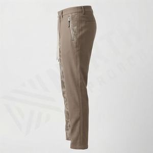 กางเกงวิ่งคุณภาพเยี่ยม มีกระเป๋าข้าง สำหรับผู้ชาย สไตล์ลำลอง ใส่สบาย ทนทาน เหมาะสำหรับออกกำลังกาย ผลิตแบบ OEM ODM ขายส่ง - Product Image 3