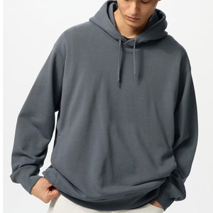 Usine hommes hiver personnalisé hiver lourd 100% coton polaire nouveauté automne hiver femmes Streetwear surdimensionné à capuche - Product Image 5