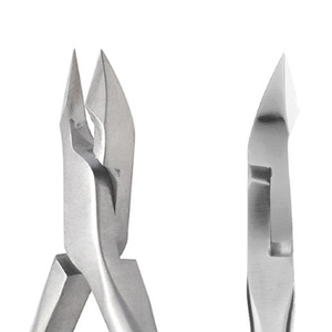 Plain Handle Stainless Steel Nail Trimmers Cuticle Nipper With Extra Sharp Blades Cuticle Nail Nippers With Logo - Product Image 5