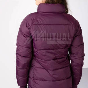 แจ็กเก็ตปลาปักเป้าสำหรับผู้หญิงคอตั้งระบายอากาศได้ดีกันน้ำสำหรับใช้งานกลางแจ้งทำจากโพลีเอสเตอร์กำหนดโลโก้ได้เองด้านหน้า - Product Image 3