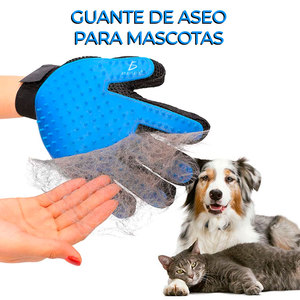 Set di Guanti per la Rimozione dei Peli degli Animali Domestici, Strumenti di Toelettatura Premium con Silicone Morbido e Poliestere, Taglia Personalizzabile per Cani - Product Image 1