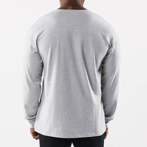 Camiseta Deportiva de Manga Larga para Hombre, Secado Rápido, para Entrenamiento, Fitness, con Cierre de Cremallera, Ropa Deportiva para Gimnasio - Product Image 3