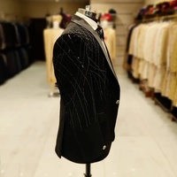 Nouveaux hommes costumes meilleur costume pour mariage smoking marié Groomsman meilleur homme ensemble chanteur scène robe avec pantalon veste