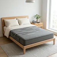 Matelas ergonomique en mousse à mémoire de forme à compression sous vide, respirant, double ou king size, avec contouring corporel