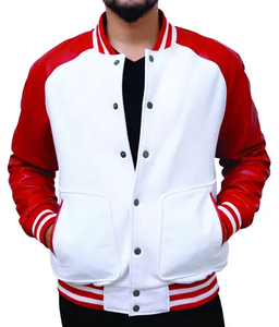 Men's High Quality Breathable Varsity Jacket Custom Color Size Logo Comfortable <b>Long</b> <b>Winter</b> <b>Coat</b> - Product Image 1