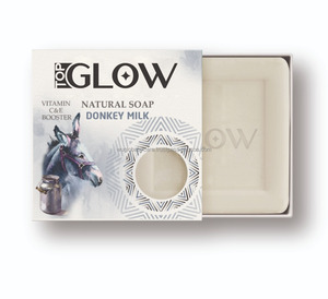 Savon antiseptique artisanal Wuglo NATURAL 125 grammes, à base de plantes, lait d'ânesse, lait de chèvre, aloe vera, huile d'olive, charbon actif pour peaux grasses/sèches - Product Image 4