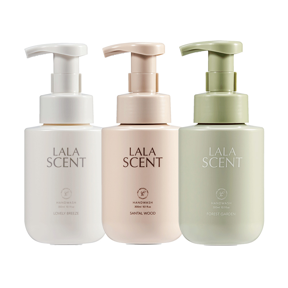 [LALA & MORE] LALA аромат для мытья рук Нежное очищение с богатой пеной увлажняет и успокаивает кожу для мытья рук