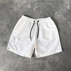 Pantalones cortos de gimnasio de felpa francesa con logotipo personalizado para hombre, malla transpirable bordada, verano, Fitness, correr, ocio, playa, nuevo diseño - Product Image 5