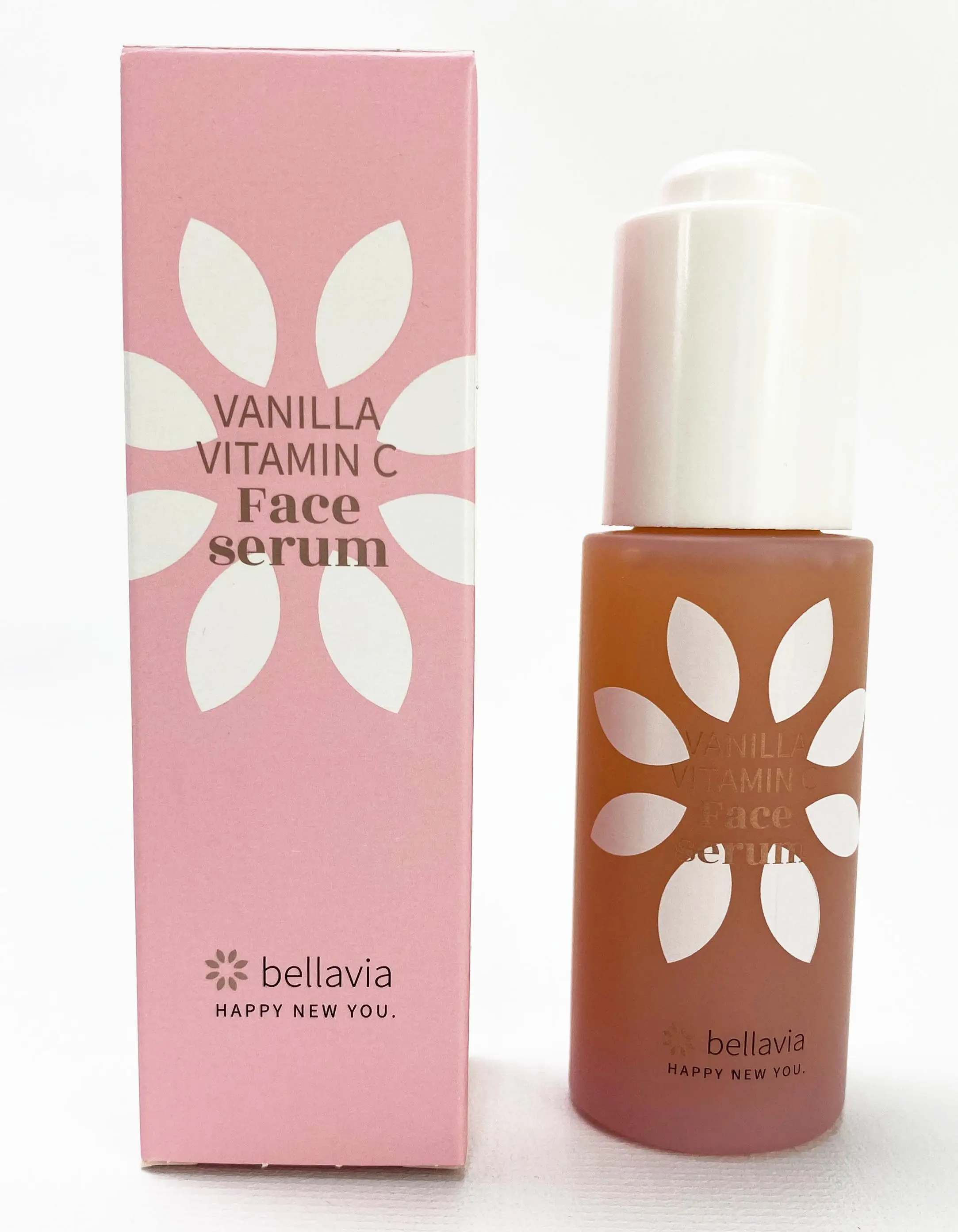 Buatan Jerman: Bellavia vanila Vitamin C Serum Wajah untuk kulit Radiant-Collagen, Goji Berry, alga