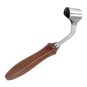 Juego de Cuchillos para Recortar Cascos de Caballos de Acero, Hojas de Doble Filo Anchas y Estrechas, Manual, Reutilizable, Plateado, Uso Veterinario - Product Image 2