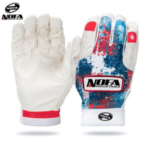 Gants de frappeur en cuir personnalisés de qualité supérieure pour jeunes et adultes Gants de softball et de baseball souples avec logos personnalisés Conception OEM - Product Image 6