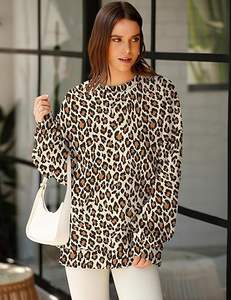 Sudadera de Felpa Suave y Acogedora de 480 g/m² para Mujer, Nueva Llegada, Personalizada, de Alta Calidad, con Estampado de Piel de León, Corte Holgado, Cuello Alto Simulado - Product Image 3