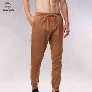 กางเกงวอร์มสีพื้น กางเกงวิ่ง กางเกงฟลีซ กางเกงฤดูหนาว กางเกงออกกำลังกาย กางเกงฟิตเนส กางเกงจ็อกเกอร์ กางเกงผู้ชายแบบซักแล้ว - Product Image 3